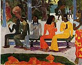 The Market by Paul Gauguin